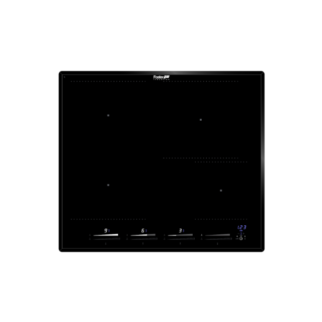 Aragaz electric BELLING B1 60 cm cu plită electrică ceramică cu 4 zone, cuptor convențional